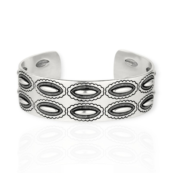 Montana Silversmiths Southwestern Echo Cuff Bracelet‎ Retail $70 - NEW! - Picture 5 of 7